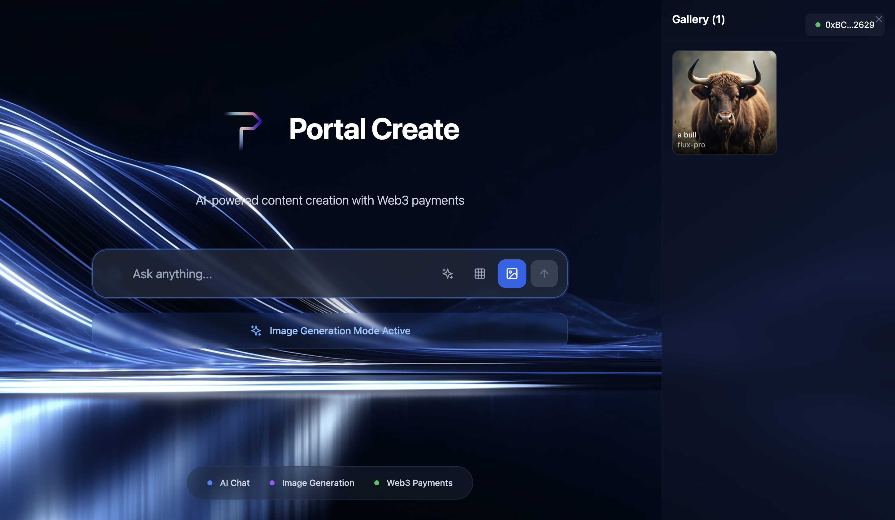 Portal Create project image