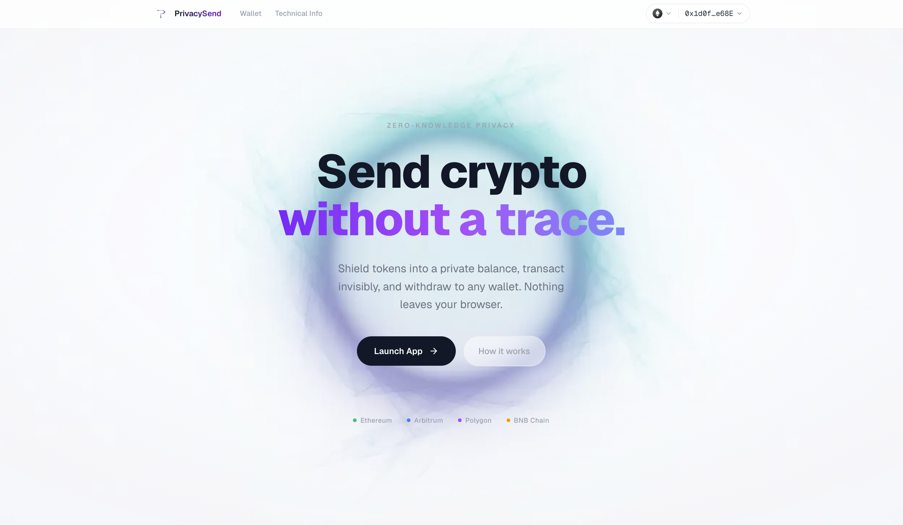 PrivacySend Platform